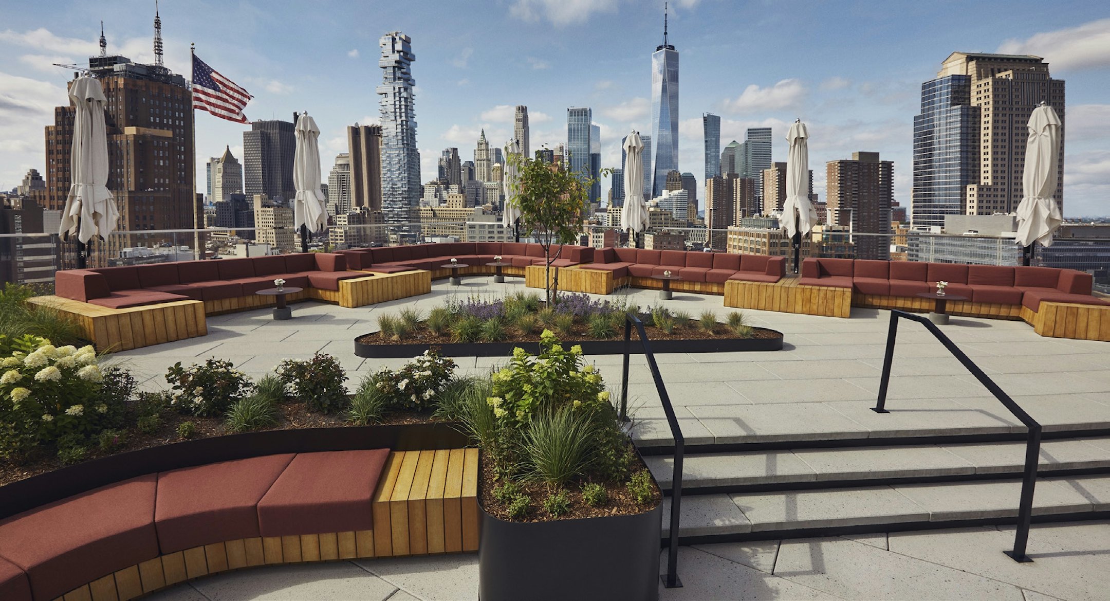 75 Varick Rooftop — rooftop view